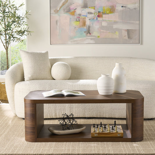Juliet Coffee Table, Light Honey Finish