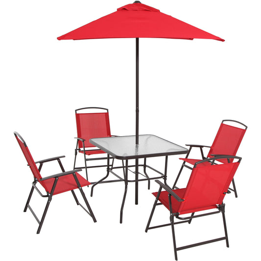 Albany Lane Steel 6-Piece Outdoor Patio Dining Set