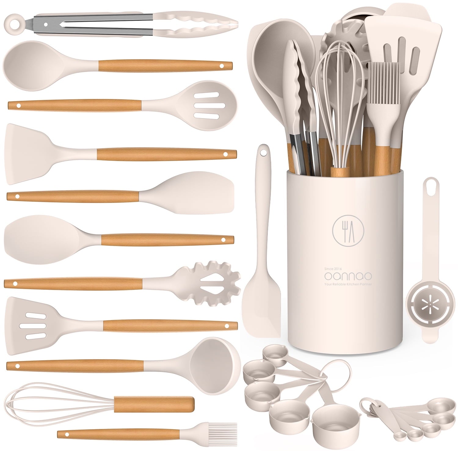 Silicone Cooking Utensils Set